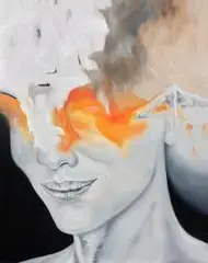 Andrzej Sajewski, Bez tytułu, 2016, 2016, olej, płyta