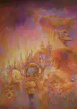 Olga Pelipas, Venetian Dreams, 2017, 2017, akryl, płótno
