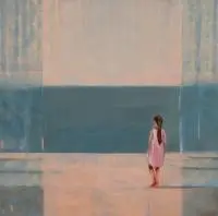 Ilona Herc, Drugi brzeg II, 2017, 2017, akryl, płótno