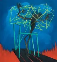 Joanna Mlącka, Bez tytułu z serii "Ogród nieznany", 2012, 2012, olej, płótno