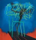 Joanna Mlącka, Bez tytułu z serii "Ogród nieznany", 2012, 2012, olej, płótno
