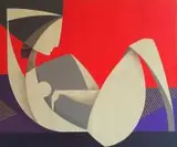 Anna Zalewska, Pustych szeptów niedoskonałość, 2017, 2017, technika własna, płótno