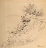 Stanisław Sawiczewski, Puck, 1921 r., 1921, ołówek, papier