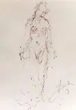 Antoni Suchanek, Akt, pisak, papier