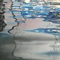 Maja Kobylińska, Refleksja 01, 2017, 2017, olej, płótno