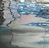 Maja Kobylińska, Refleksja 01, 2017, 2017, olej, płótno