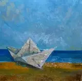 Anna Kołakowska, Outflow III, 2017, 2017, olej, płótno