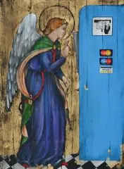 Borys Fiodorowicz, Z Duchem. Czasów, 2017, 2017, akryl, deska