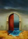 Andrzej Sajewski, The Gates of Dream, 2016, 2016, olej, deska