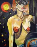 Aleksandra Młynarczyk-Gemza, Ms. Yin, 2017, 2017, olej, płótno