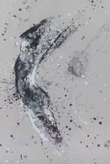 Amonaria Magda Maciaszek, Splash Woman 13, 2017, 2017, akryl, płótno