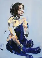 Paweł Czerwiński, Marta, 2017, 2017, olej, płótno