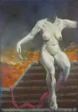 Aleksander Korman, Dystans, 2012, 2012, pastel, papier