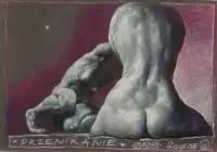 Aleksander Korman, Przenikanie, 2008, 2008, pastel, papier