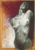 Aleksander Korman, Noc już w tobie, 2008, 2008, pastel, papier