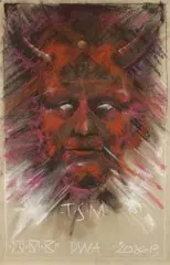 Aleksander Korman, Dwa, 2013, 2013, pastel, papier