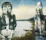 Miasto Barlinek - Romeo i Julia, 1995 by Jerzy Duda-Gracz, 1995, olej, sklejka, sold Sep 2017