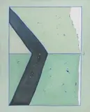 Stanisław Fijałkowski, Autostrada LII, 1978, 1978, olej, płótno