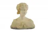 Alfredo Neri, Popiersie dziewczyny, alabaster
