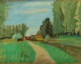 Henryk Hayden, Pejzaż ze ścieżką, 1952 r.