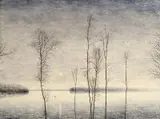 Rafał Borcz, Złota godzina, 2017, 2017, olej, płótno