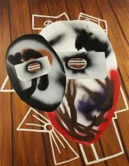 Ivo Nikić, Para, 2015, 2015, akryl, płótno