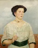 Wlastimil Hofman, Portret damy (pani Generałowa), 1915 r.
