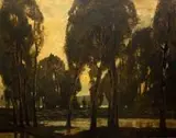 Ludwig Dill, Na bagnach