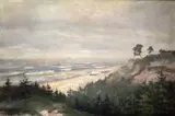 Czesław Noakowski, Jastarnia, olej, płótno