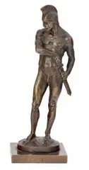 Jan Raszka, Gladiator, brąz patynowany