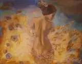 Olga Pelipas, Świt, 2017, 2017, akryl, płótno