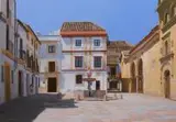 Michał Janicki, Plaza del Potro, Córdoba, 2017, 2017, olej, deska
