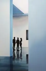 Mateusz Maliborski, Muzeum LXXII, 2017, 2017, olej, płótno