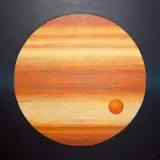 Łukasz Czernicki, Przestrzeń i czas IV, 2017, 2017, akryl, płótno, technika własna