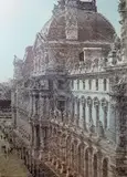 Kamil Kmiecik, Hiver Louvre, 2016, 2016, akryl, płótno