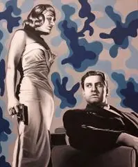 Karolina Fox, Love Is War, 2017, 2017, akryl, płótno