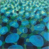 Bez tytułu, 2015-2016 by Magdalena Solich, olej, płótno, sold May 2017