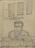 Nikifor Krynicki, Urzędnik, ołówek, papier, 8