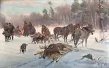 Czesław Wasilewski, Powrót z polowania na łosia