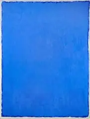 Ernest Zawada, Błękitny, 2014, 2014, olej, płótno