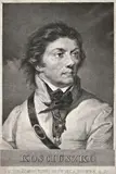 Antoni Oleszczyński, Portret Kościuszki, staloryt, papier