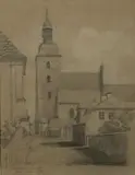 Wojciech Gerson, Fara w Piotrkowie, 1853 r.