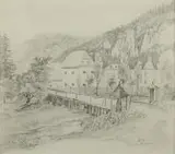 Wojciech Gerson, Park w Ojcowie, 1853 r.