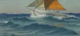 Soter Jaxa-Małachowski, Łodzie na morzu, 1930 r.