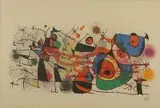 Ceramics, 1974 r. by Joan Miró, 1974, litografia, papier, 43, sold Mar 2017