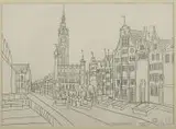Edward Dwurnik, Gdańsk -CYKL PLENERY, 1979 r., 1979, ołówek, papier