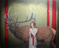 Janusz Magiera, Reverie V, 2016, 2016, olej, płótno