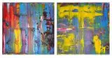 Dominik Smolik, Variation V i VI, 2016, 2016, akryl, płótno