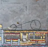 Małgorzata Bryndza, Mobile XXIX, 2016, 2016, olej, płótno