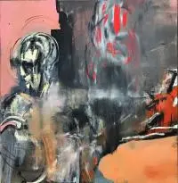 Tomasz Przybyłek, Bez tytułu, 2014, 2014, olej, płótno